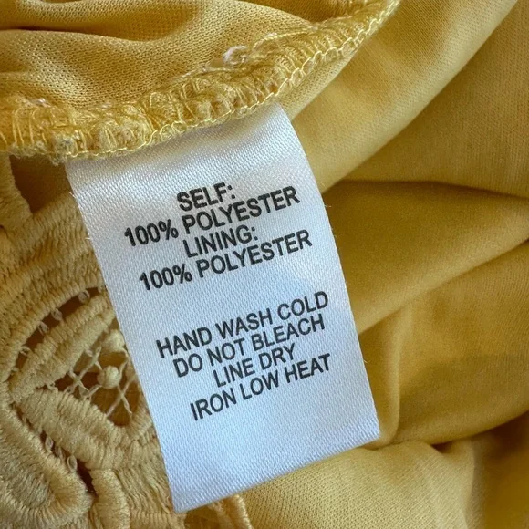 Lulus Love Poem Butter Yellow Crochet Lace Dress - Picture 10 of 10
